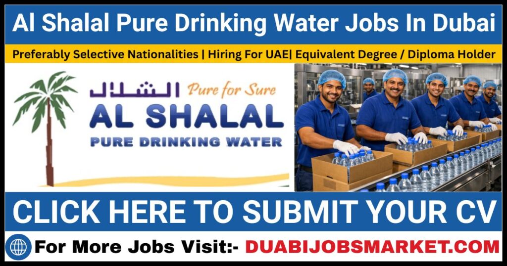 Al Shalal Pure Drinking Water Careers