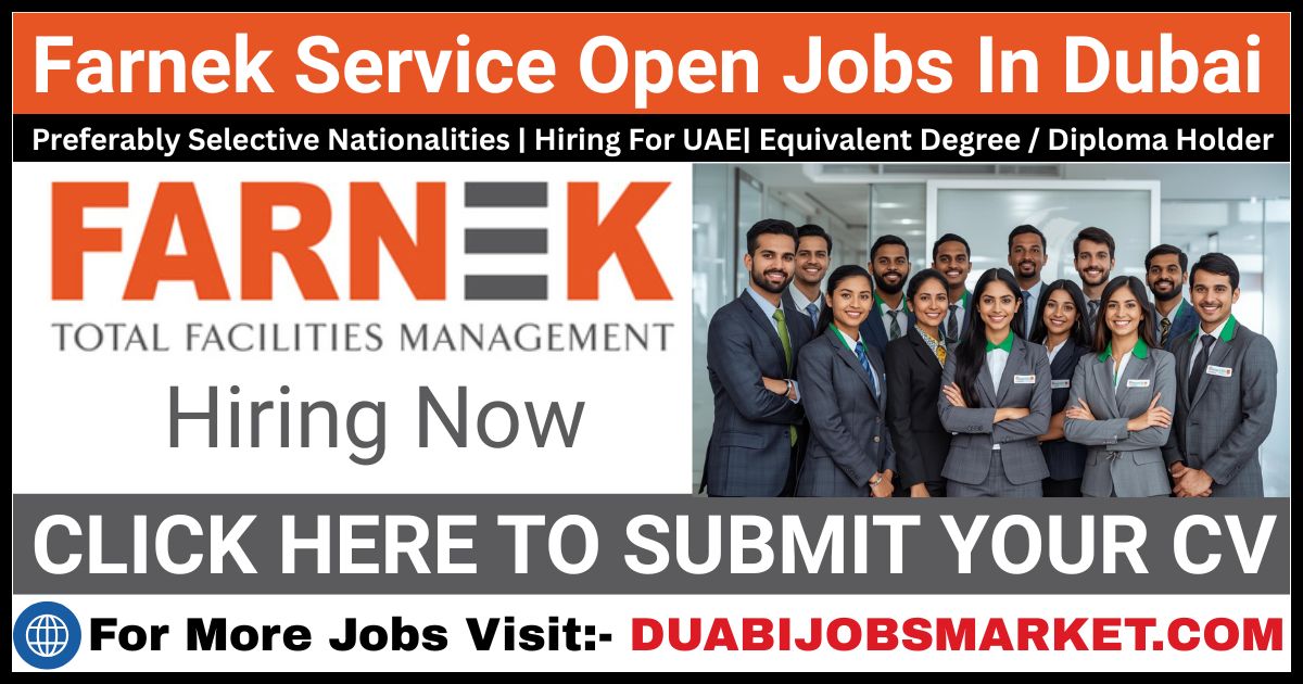 Farnek Careers In Dubai 2026 | Apply Latest Farnek Jobs In Dubai