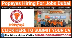 Popeyes Jobs In Dubai