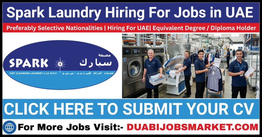 Spark Laundry Jobs in UAE