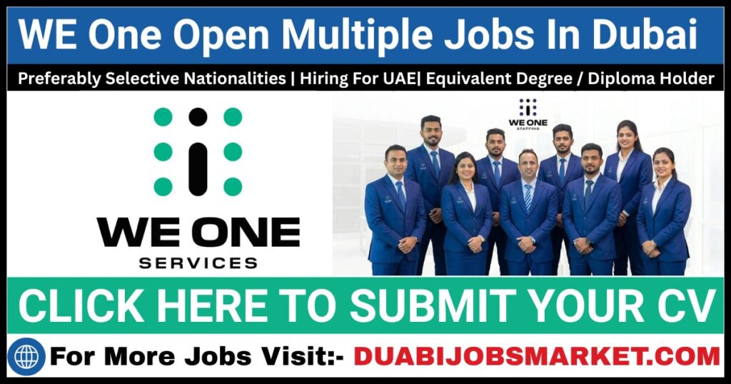 We One Security Jobs in Dubai