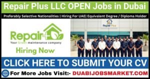 Repair Plus Jobs in Dubai